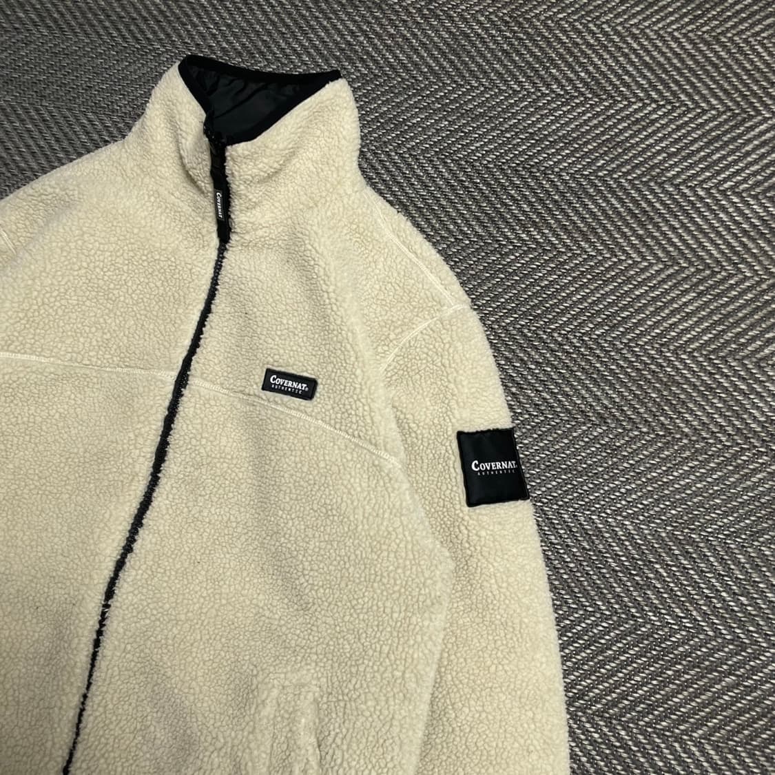 커버낫 빅로고 리버시블 플리스 자켓y 5412 상품이미지2