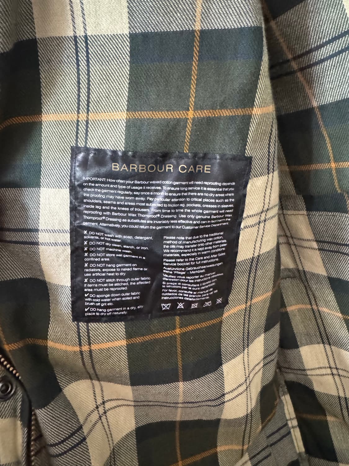 바버 뷰포트 세이지(38) 바버퀼팅 M 동시판매합니다! 상품이미지5