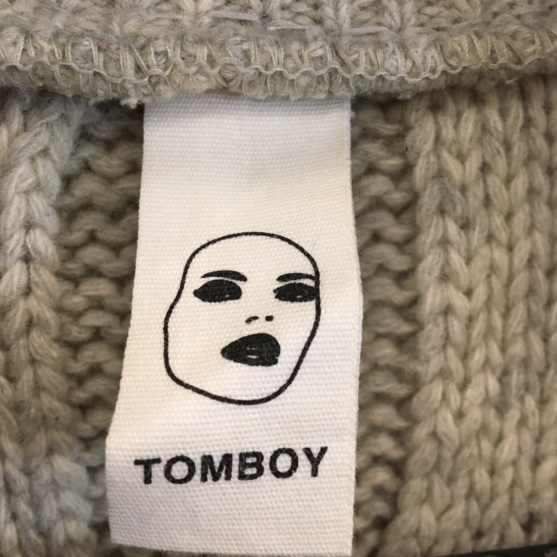 톰보이 케이블 오버 니트점퍼 FREE  상품이미지5