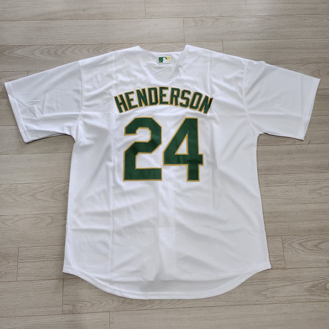 나이키 MLB 오클랜드 에슬레틱 핸더슨 유니폼 상품이미지2