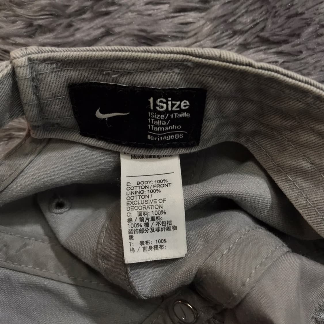 [[FREE] 나이키(NIKE) 헤리티지 86 퓨추라 워시드 캡 상품이미지7