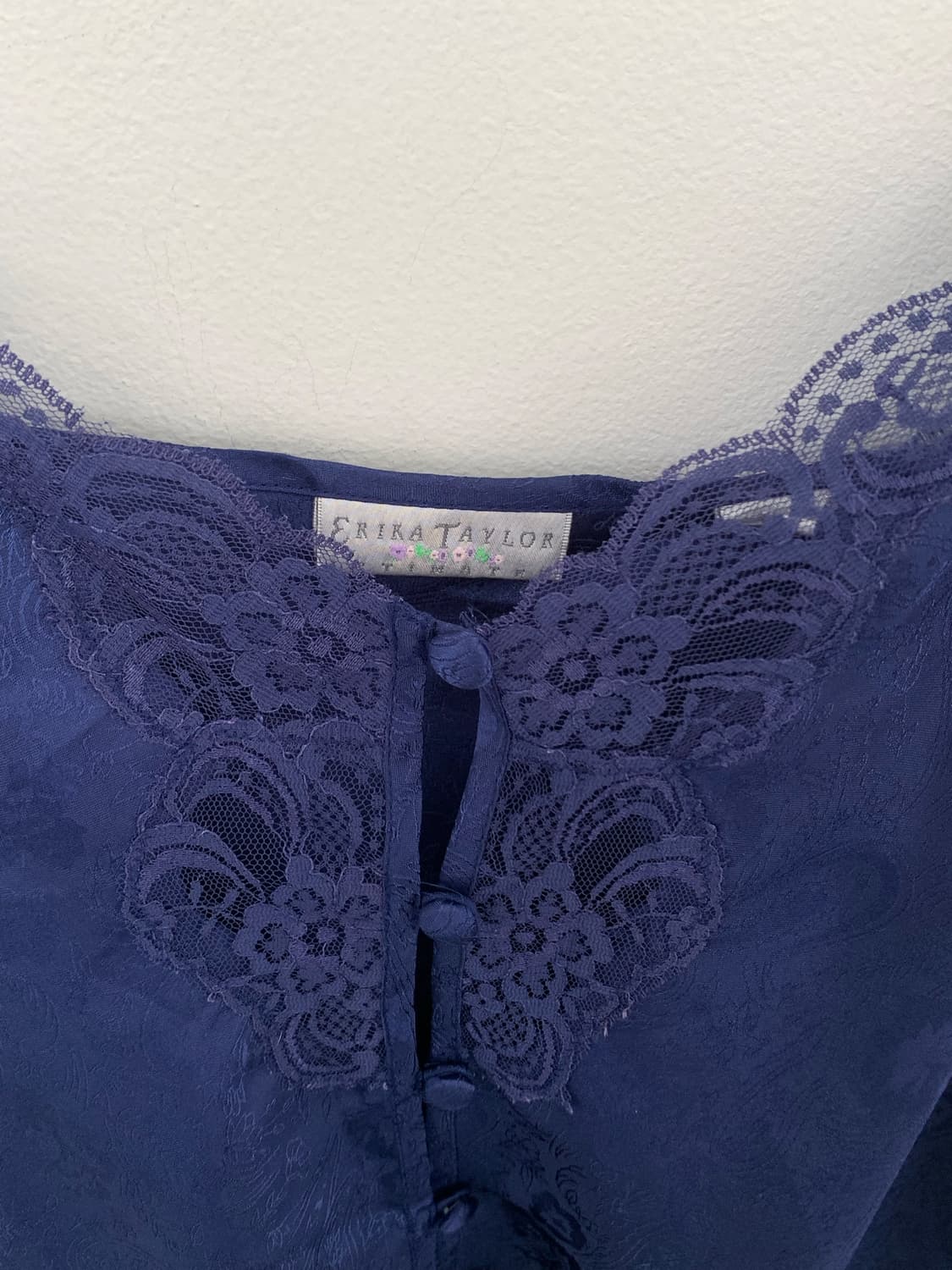 ▫️navy lace slip top  상품이미지2