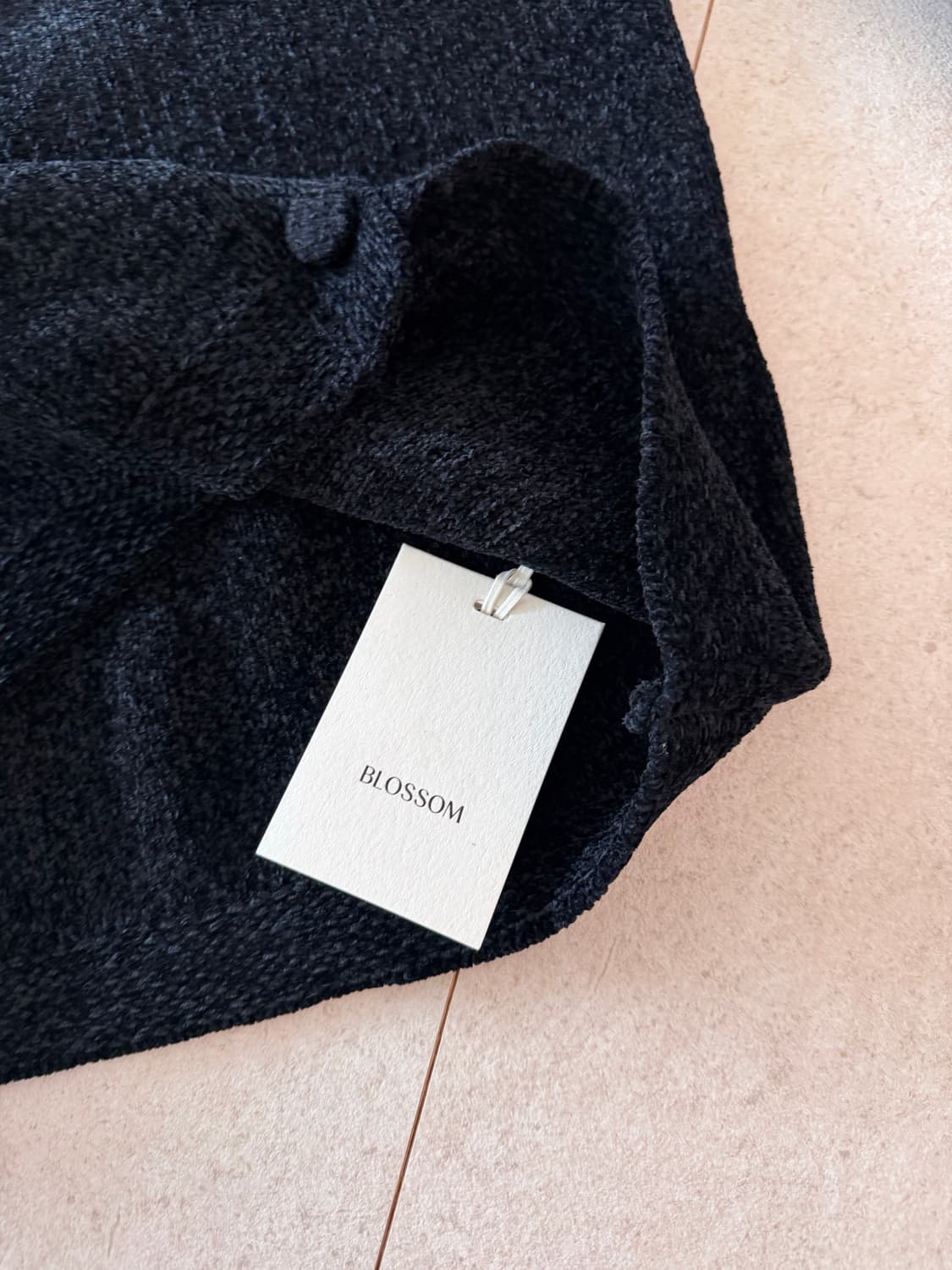 블러썸 타미 벨벳 가디건 상품이미지2