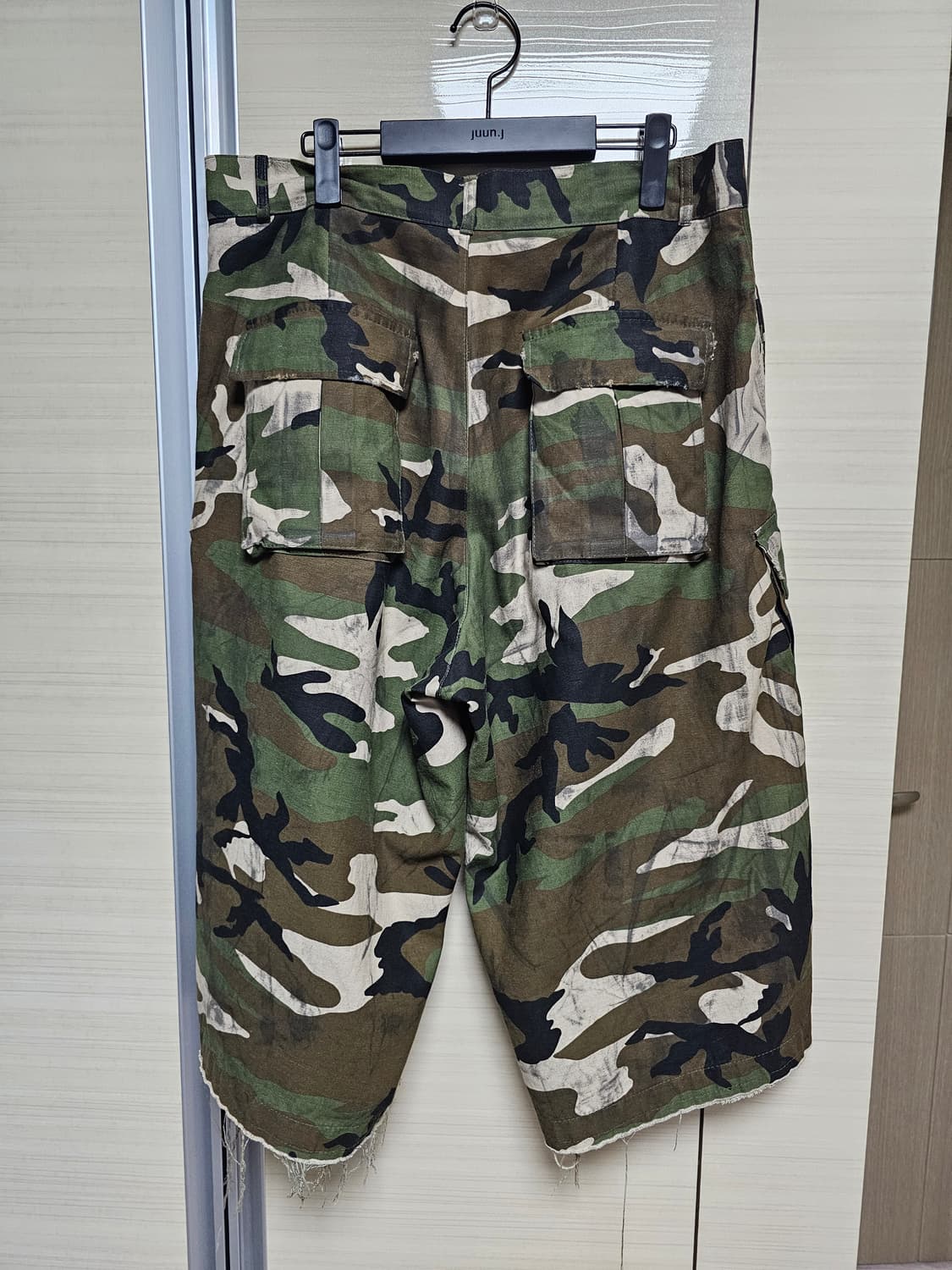 노쿨러스 디스트레스드 카고 쇼츠 카모 2 상품이미지2