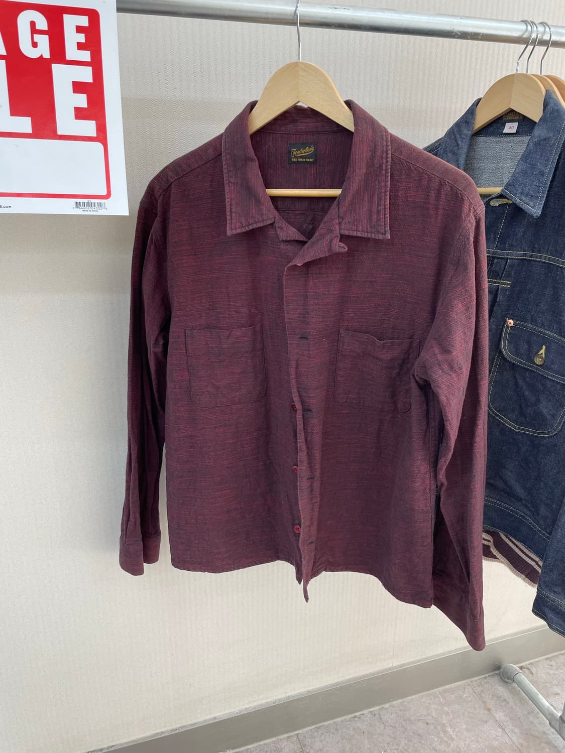 텐더로인 바하셔츠 L 상품이미지1