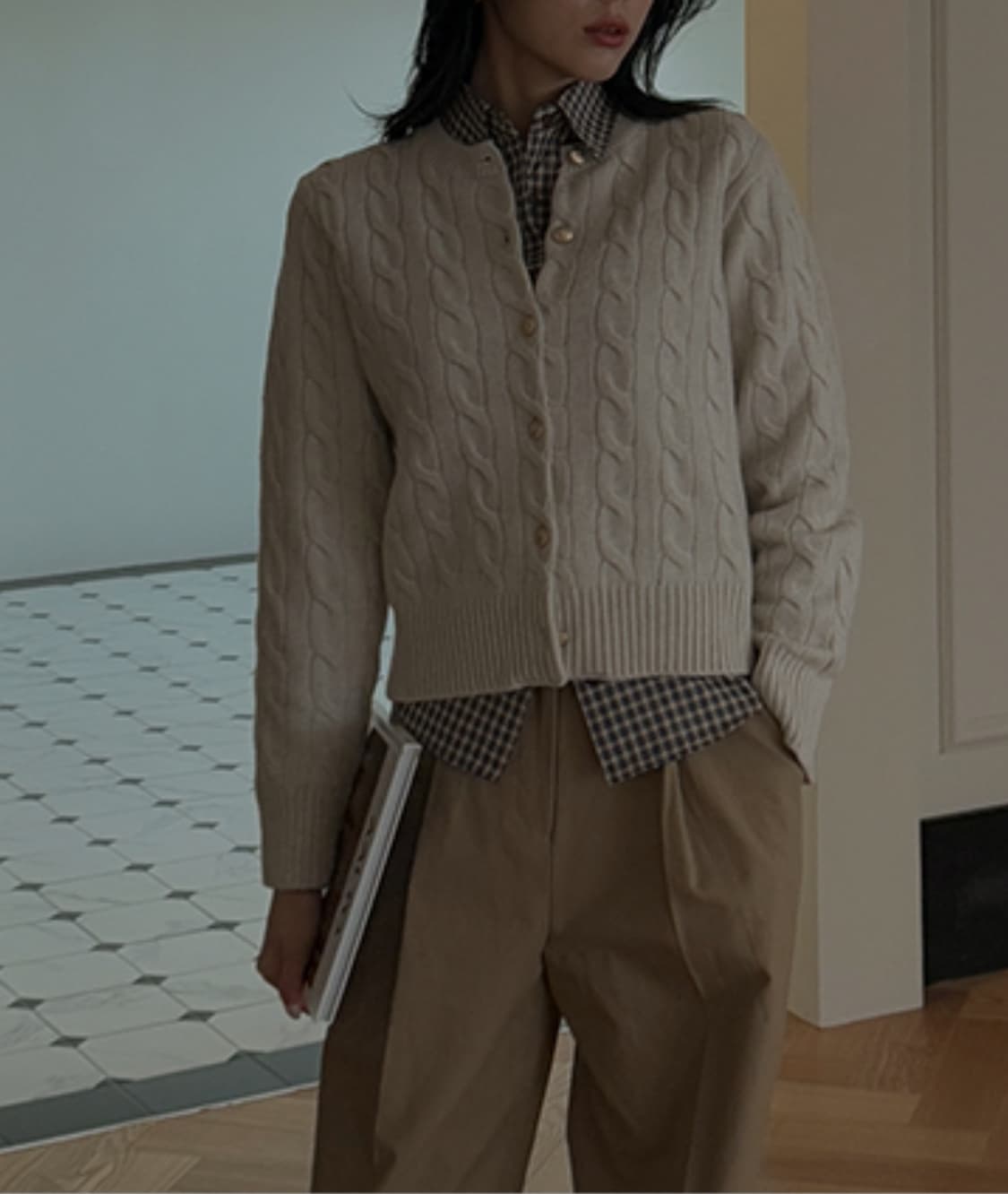 틸아이다이 니나 캐시미어5% 가디건 Free _ 여성 상품이미지1