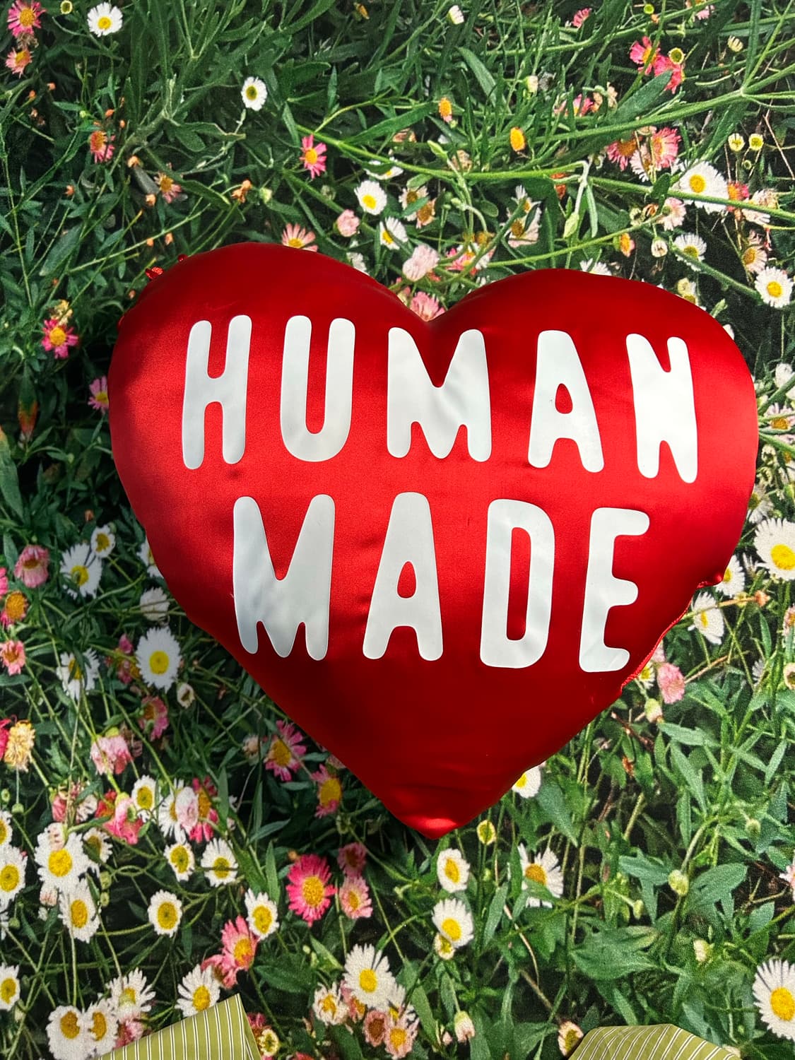 휴먼메이드 하트 쿠션 레드 상품이미지3