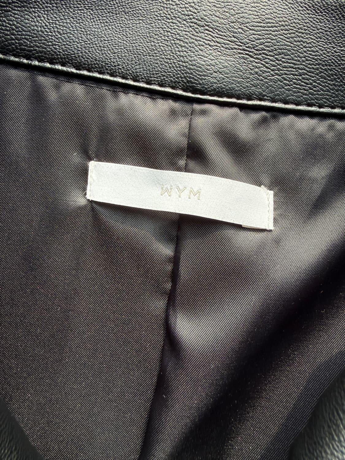 WYM 페이크레더 자켓 M(2XL) 상품이미지7