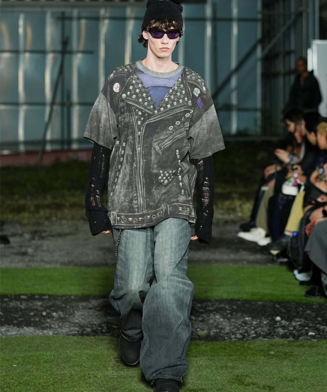 카미야  25ssTrompe Ioeil Print 오버핏 반팔티셔츠 상품이미지10