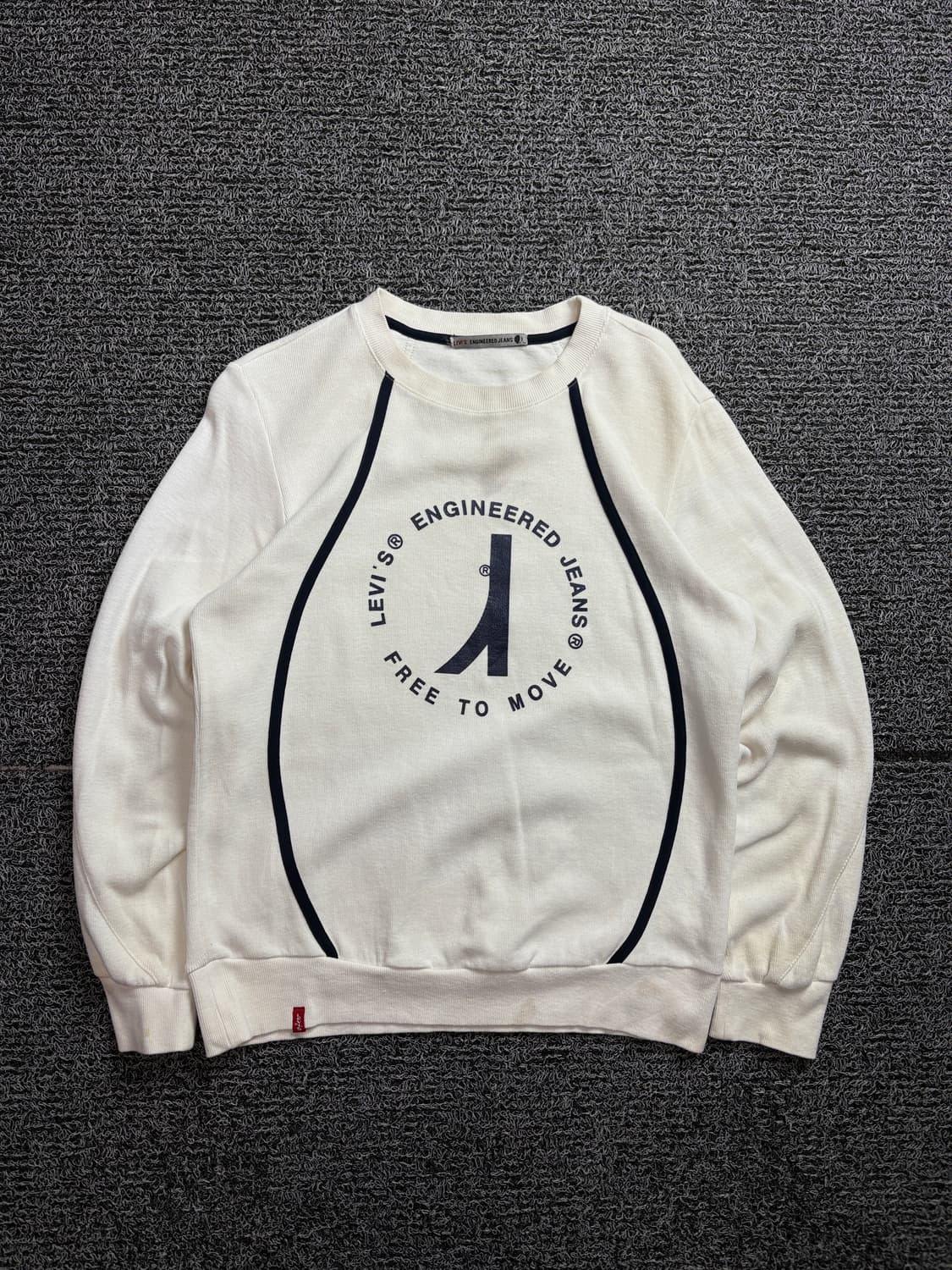 리바이스 엔지니어드 진 빅로고 크루넥 스웻 셔츠 2275 상품이미지2