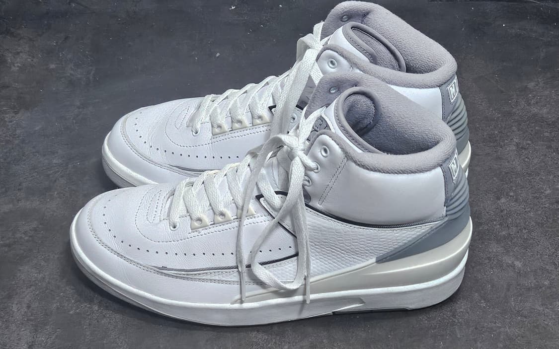 [S급] 에어 조던 2 레트로 뉴트럴 그레이 270mm 상품이미지2