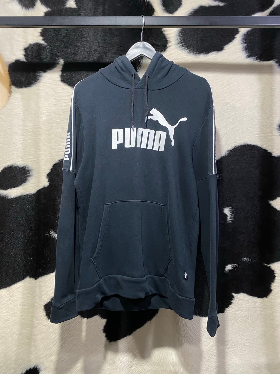 Puma 로고 플레이 후드티 상품이미지2