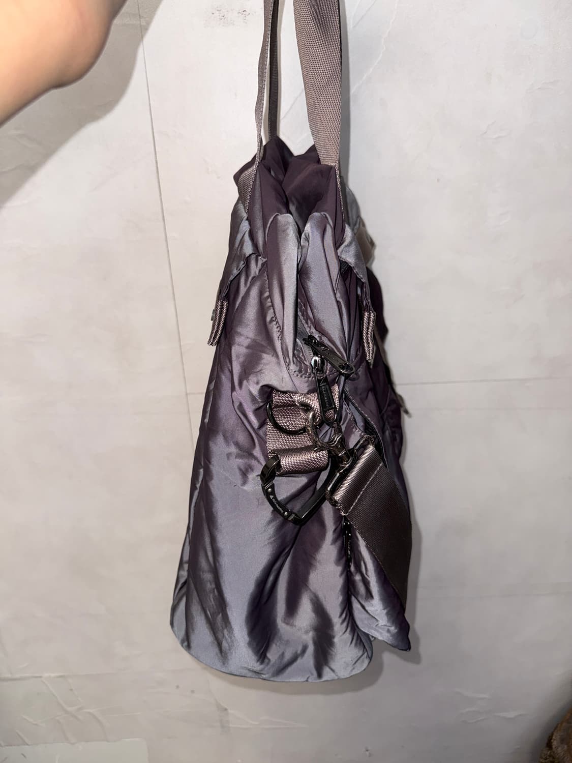 Adidas Stella McCartney purple 투웨이 백 상품이미지3