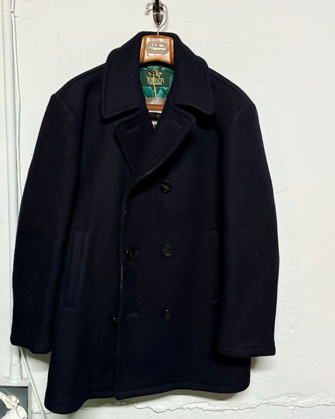 뉴요커 멜튼 울 피코트 L 상품이미지1