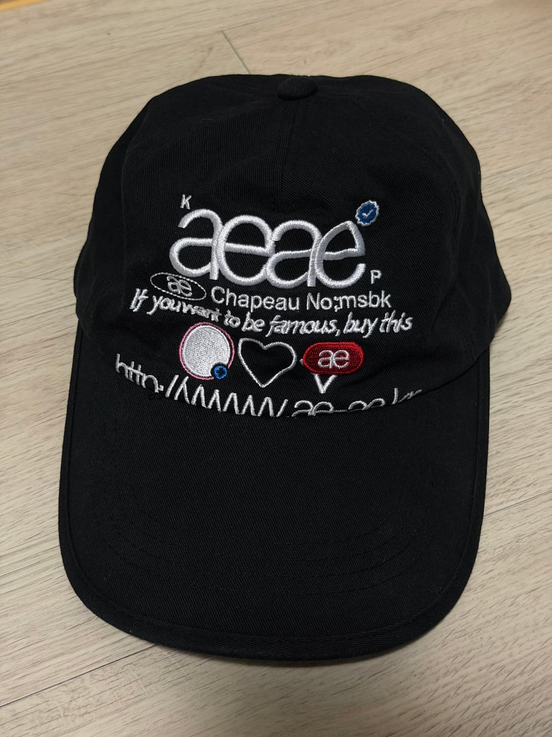 aeae X PEAKBOY 에이이에이이 픽보이 볼캡 상품이미지4