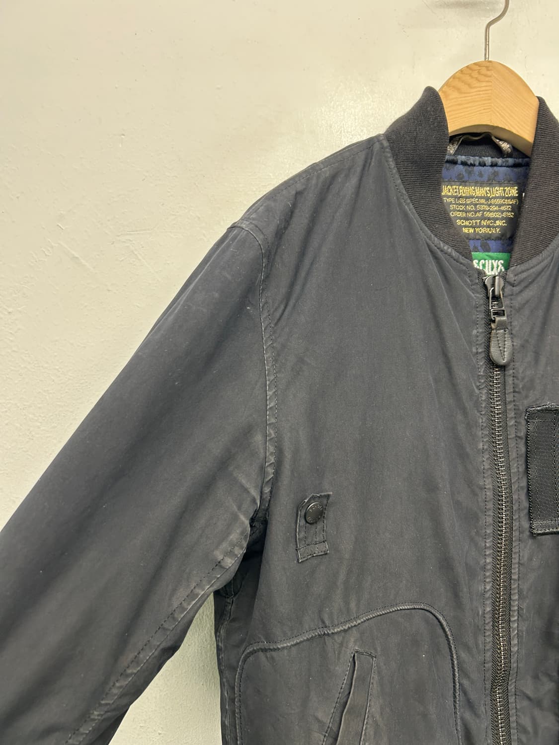 Schott NYC X DELUXE 8CUX MA-1 항공점퍼 상품이미지9