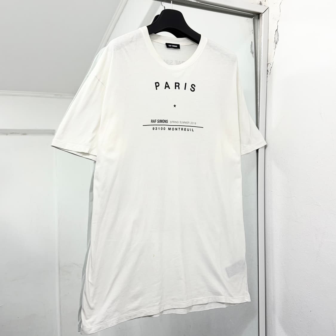 라프시몬스 월드투어 파리 반팔 티셔츠 상품이미지6