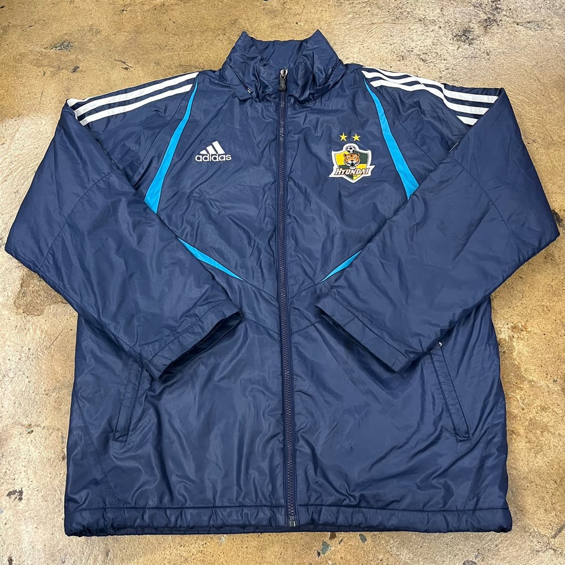 [정품/100] 아디다스 울산현대 올웨더 바람막이 자켓 b15 상품이미지2