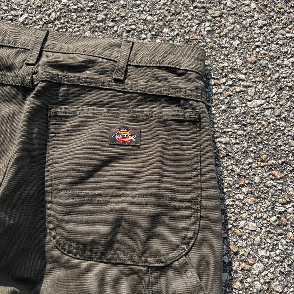 Dickies 디키즈 카펜터 카키컬러 카고 팬츠 상품이미지4