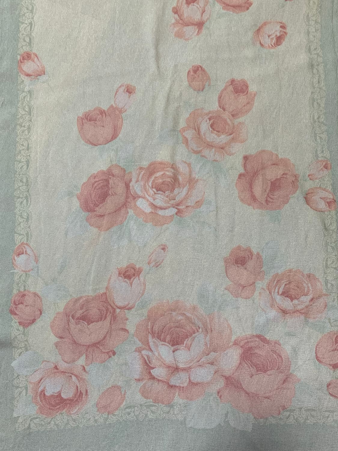 랄프 로렌 컬렉션-퍼플라벨 플라워 스카프(실크) 상품이미지5