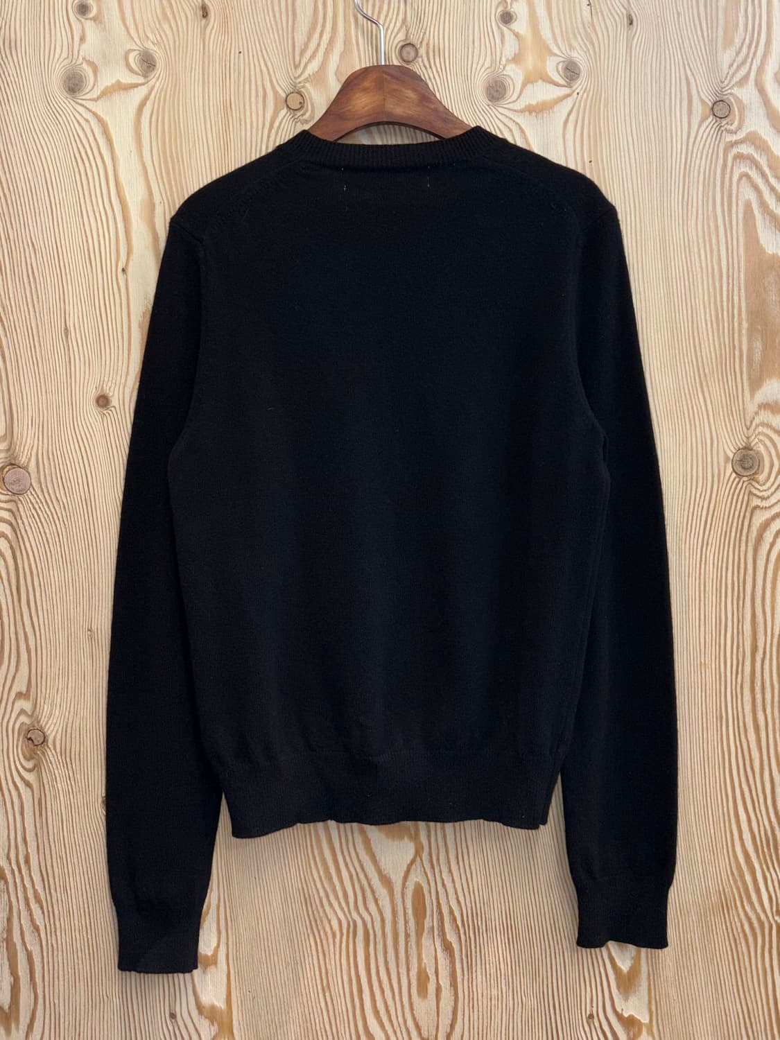 꼼데가르송 화이트 하트 울 가디건  상품이미지3