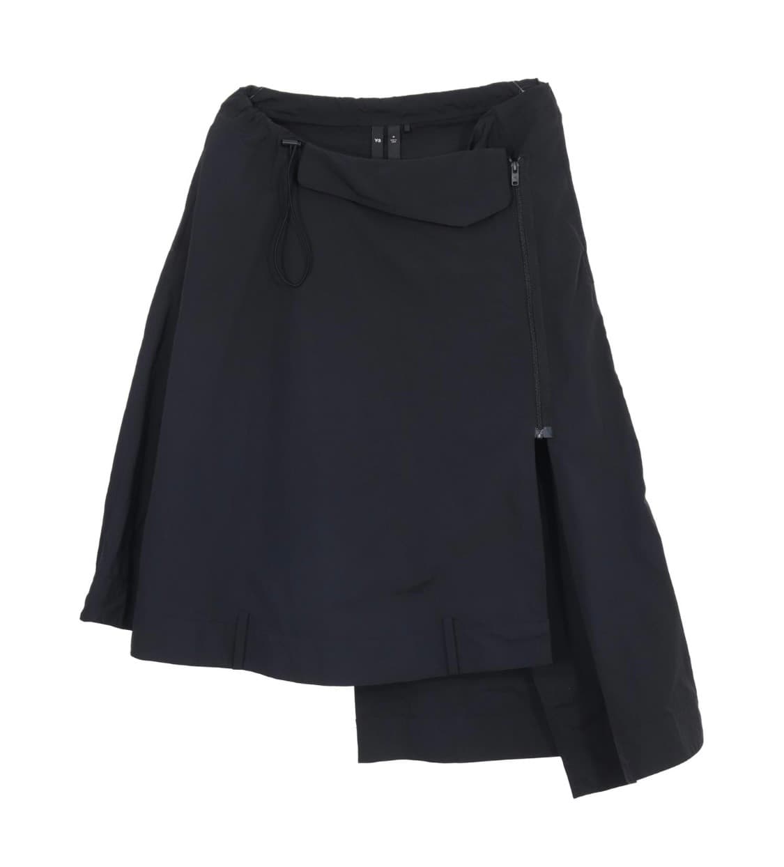 Y-3 나일론 언발란스 스커트 블랙 M 상품이미지1