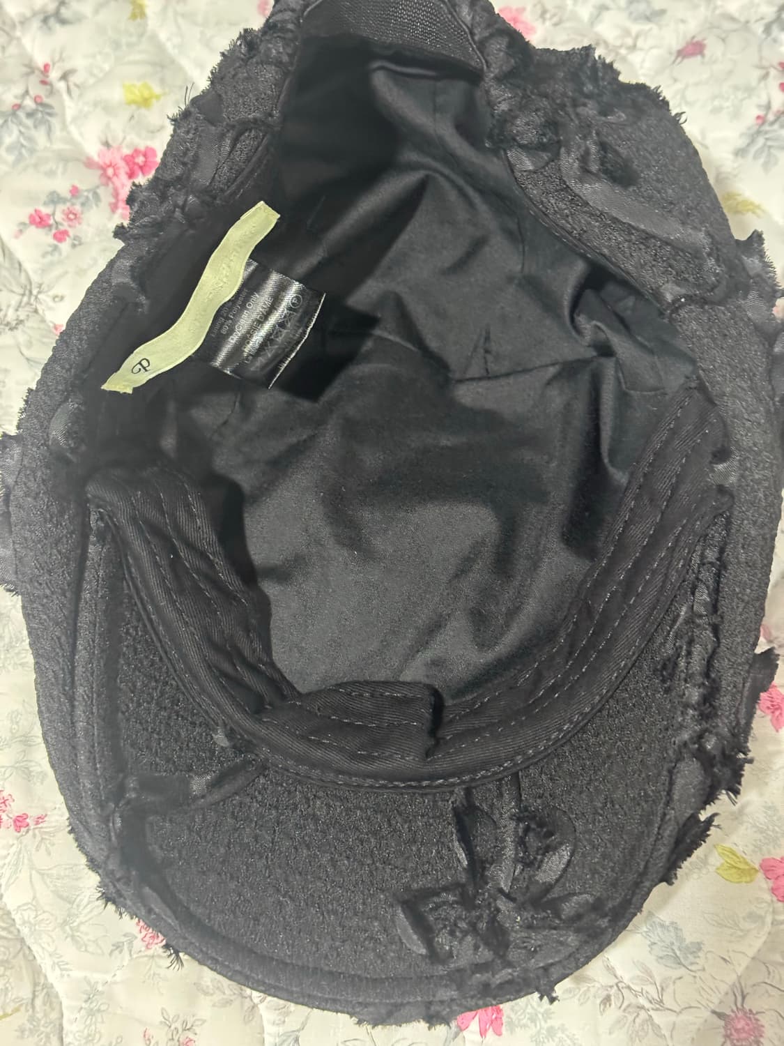 포에지담 베레모 헌팅캡 플라워 패턴 상품이미지5