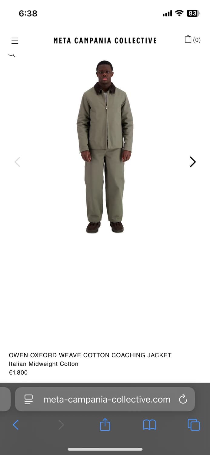 meta campania collective owen jacket 상품이미지2