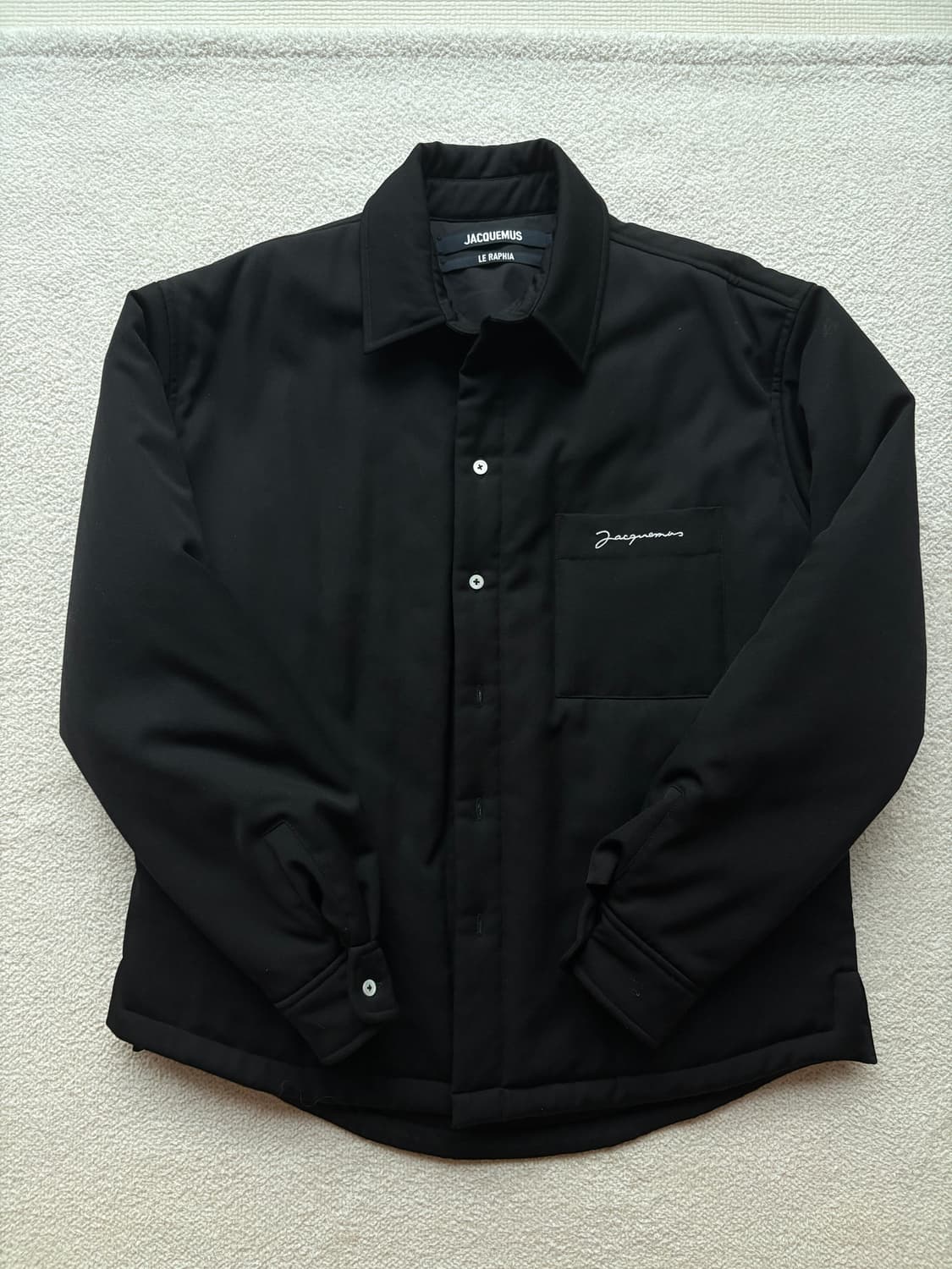 [48] Jacquemus Le raphia padded shirts 상품이미지1