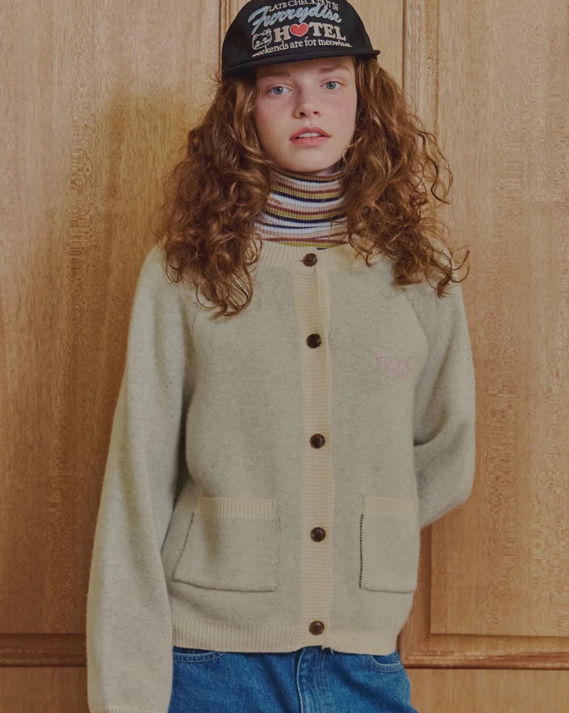 론론 포니 가디건 상품이미지2