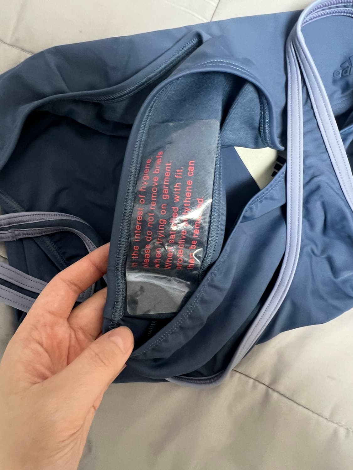 [미착용] 아디다스 실내 수영복 34 상품이미지4