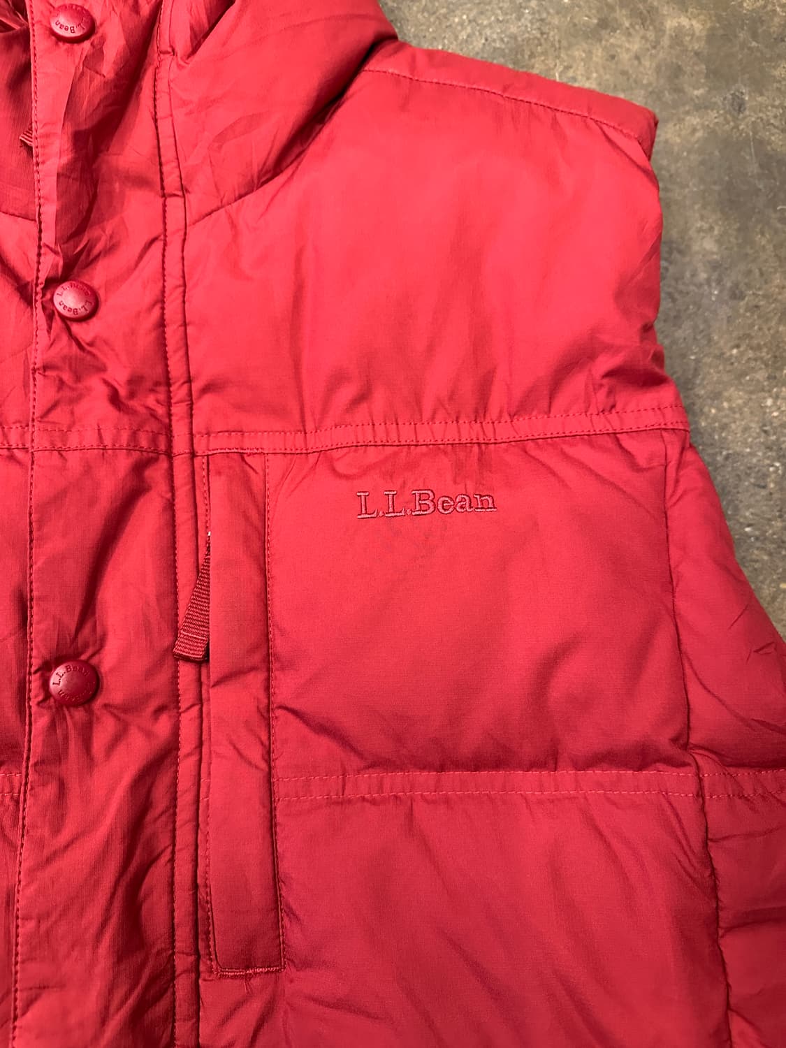 L.L.Bean DownTek 800-Fill 엘엘빈 다운 베스트 M 상품이미지3