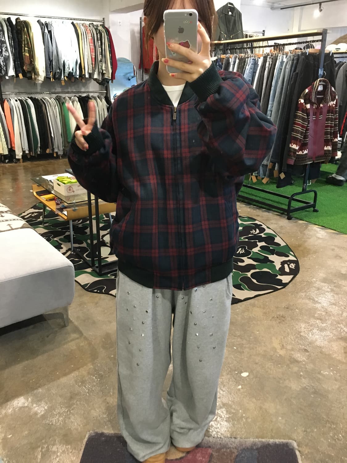 라코스테 올드스쿨 리버시블 블루종 상품이미지10