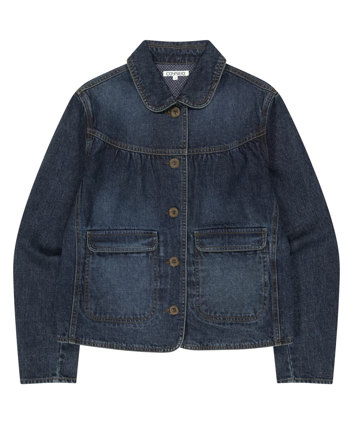 코이세이오 DEEP DENIM JACKET NAVY 상품이미지1