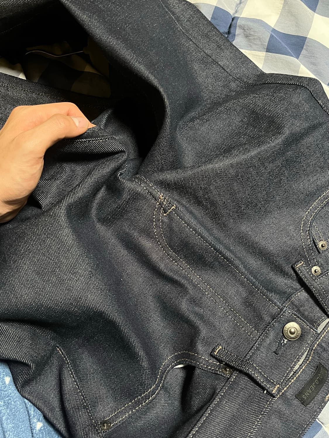 유니클로 셀비지 데님 팬츠 상품이미지5