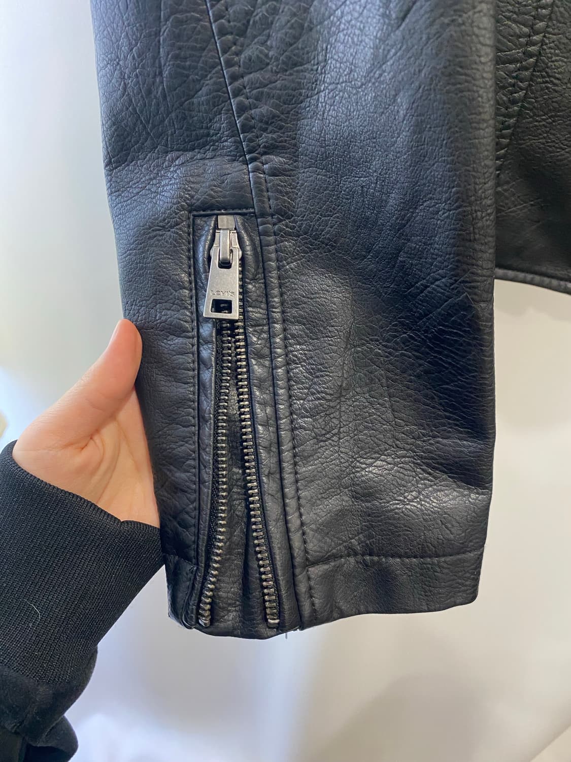 리바이스 가죽 후드 자켓 상품이미지3