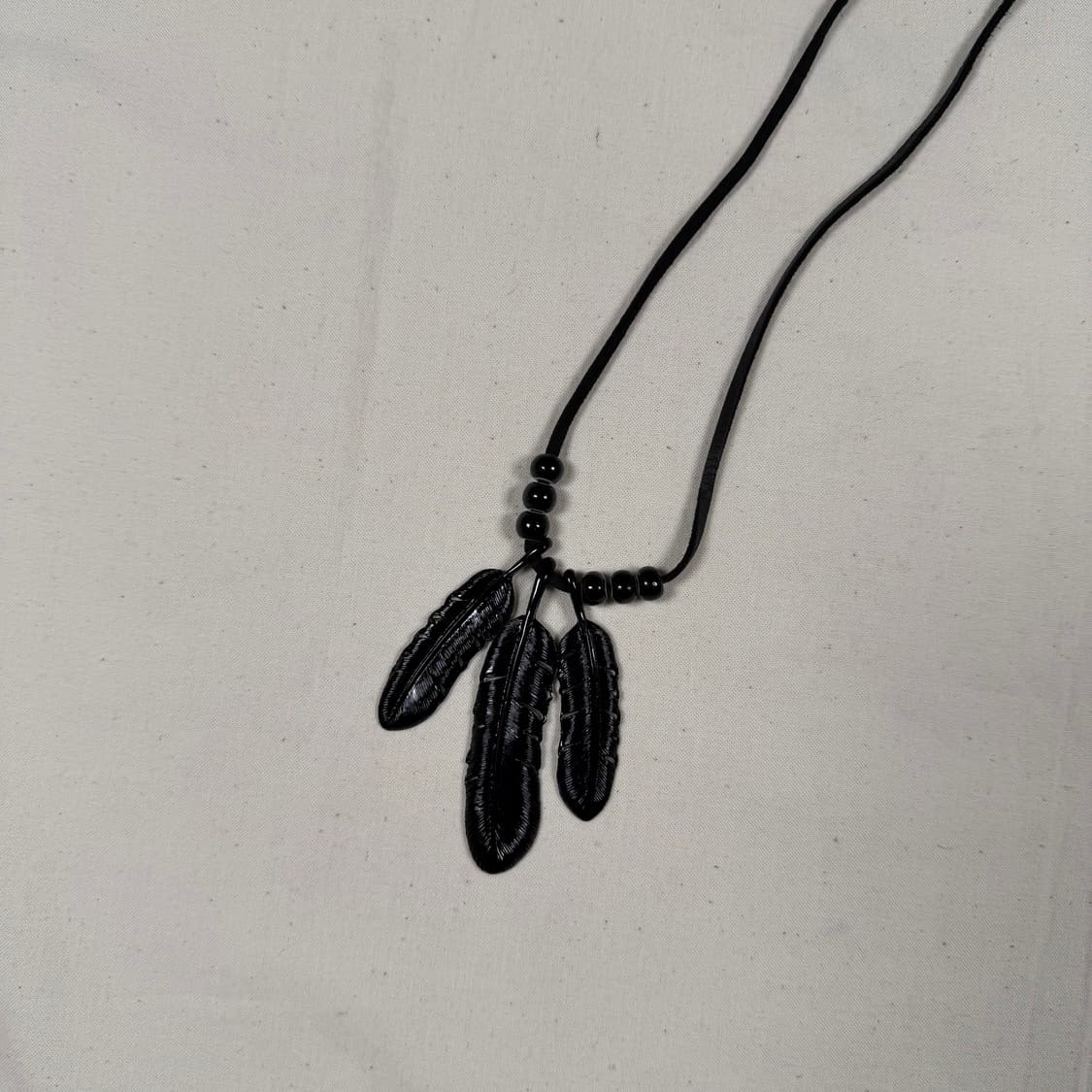 캐피탈 이글 깃털 페더 펜던트 목걸이 상품이미지1