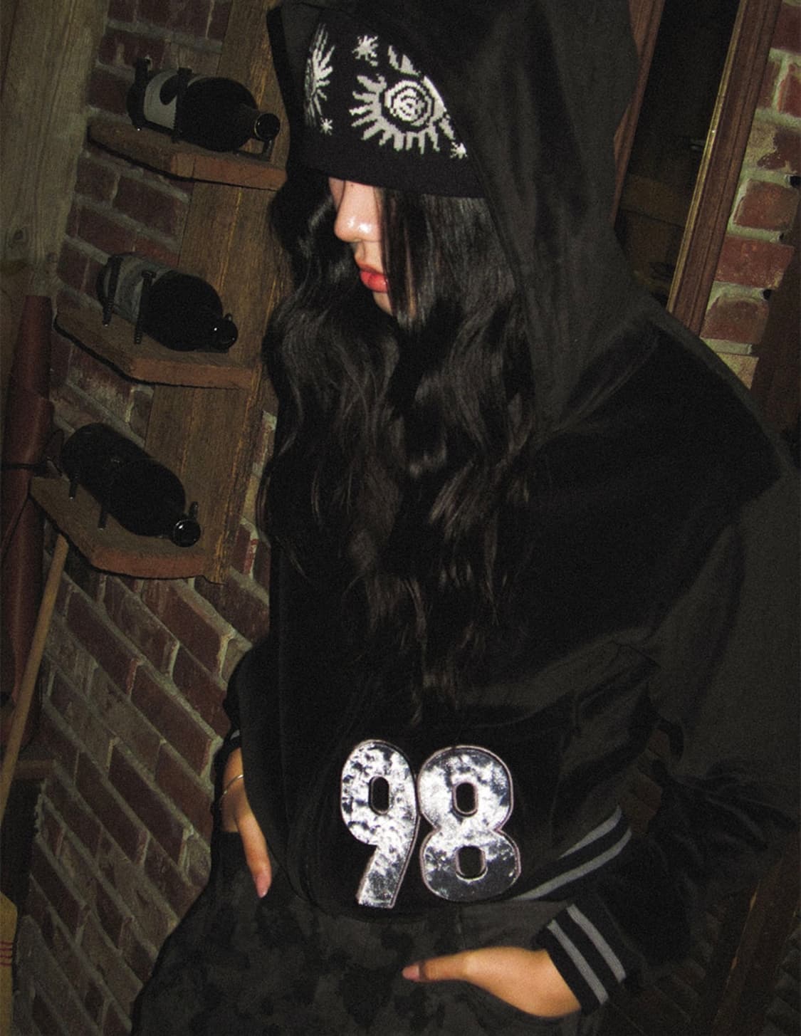 아캄 벨루어 98 후드집업 상품이미지2