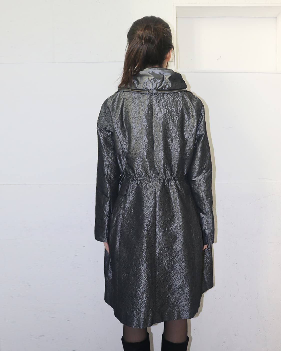 히로코 코시노 패턴 롱 파카 상품이미지2