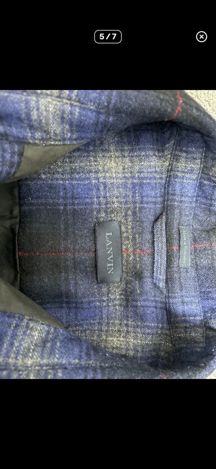 랑방 14fw 패디드셔츠 46 상품이미지4