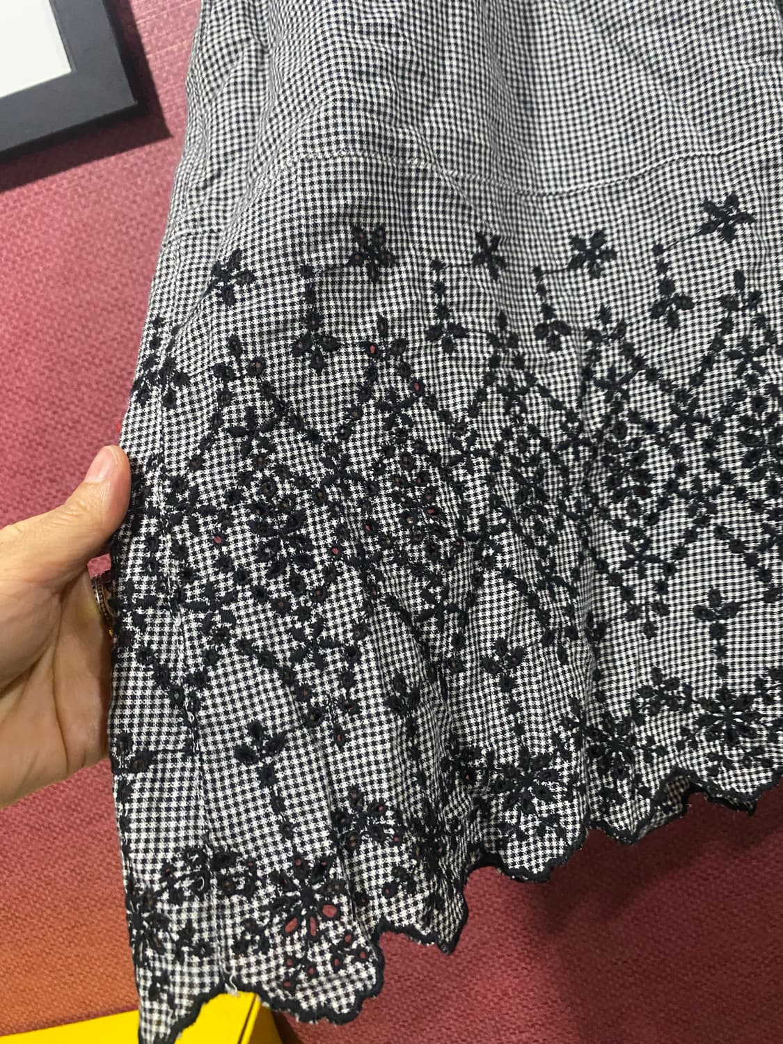 Samansa Mos2 레이스 블라우스 M(새상품) 상품이미지5