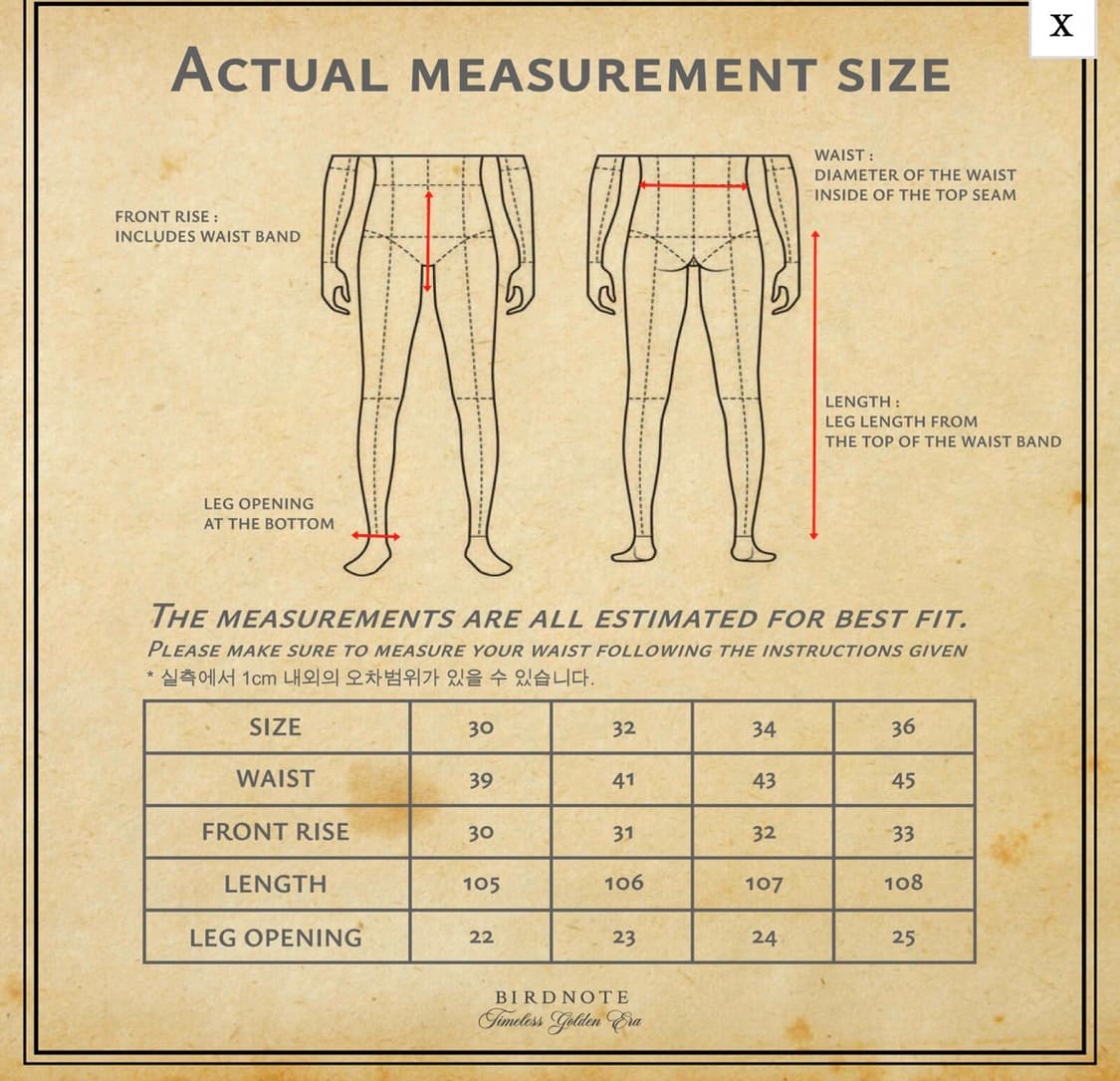 (홍태준)버드노트 부츠컷 데님팬츠 상품이미지3