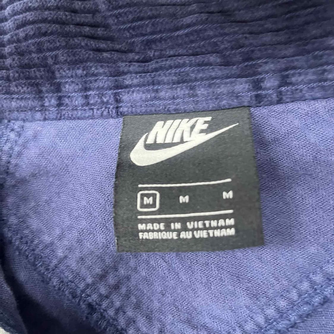 나이키 준신형 NSW 네이비 골덴 코듀로이 트랙탑 희귀져지(M) 상품이미지4