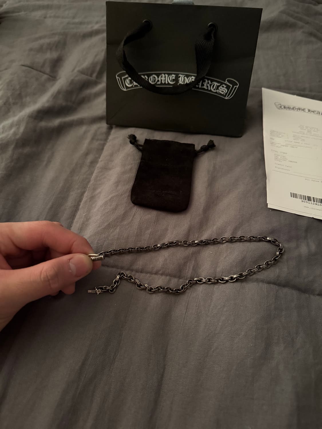 크롬하츠 페이퍼체인 20인치 상품이미지2