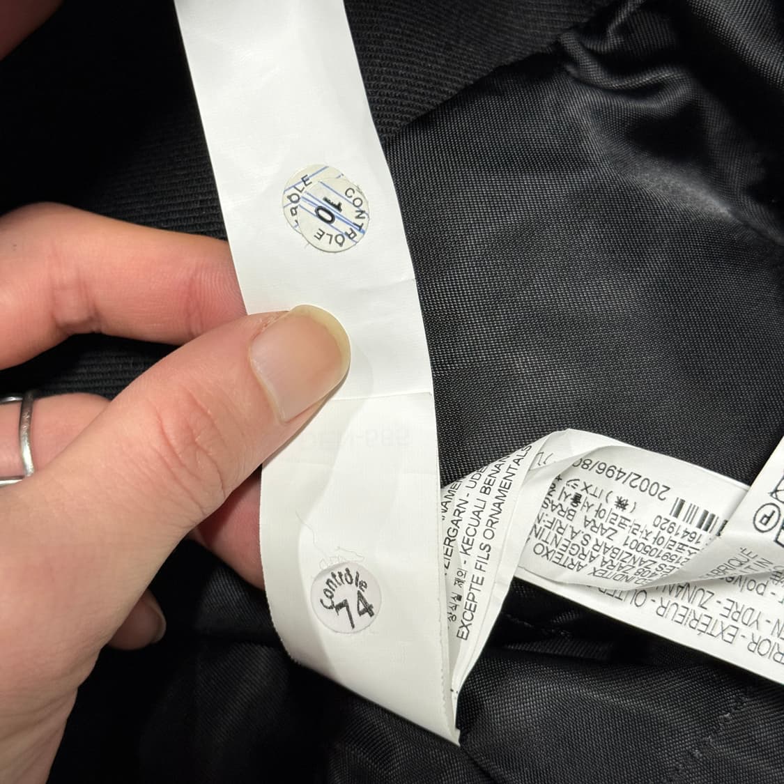 자라 x 아더에러 오버사이즈 카라 봄버 자켓 상품이미지7