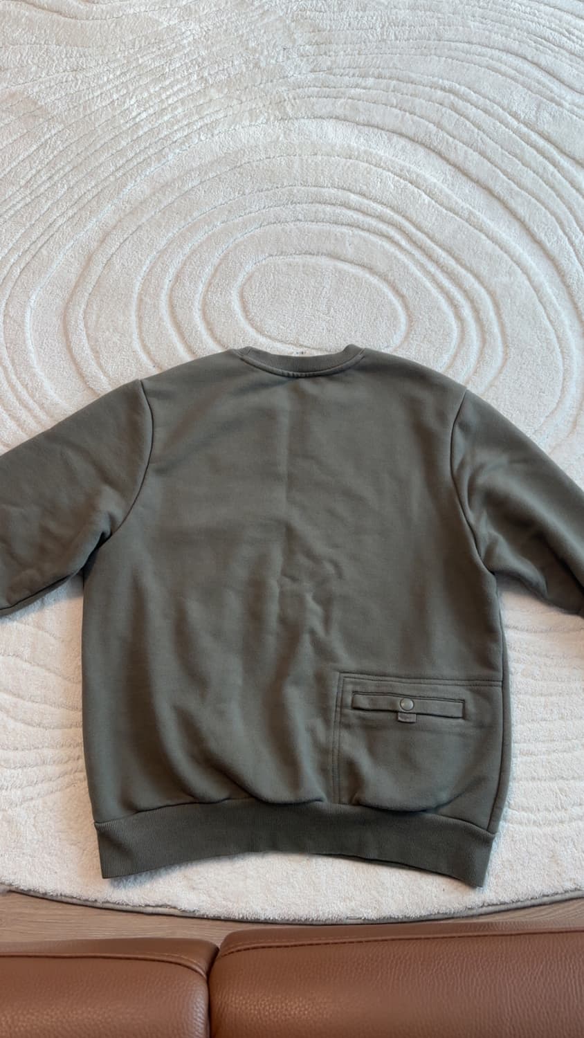 Jeep 맨투맨 상하의 세트 카키 상품이미지2