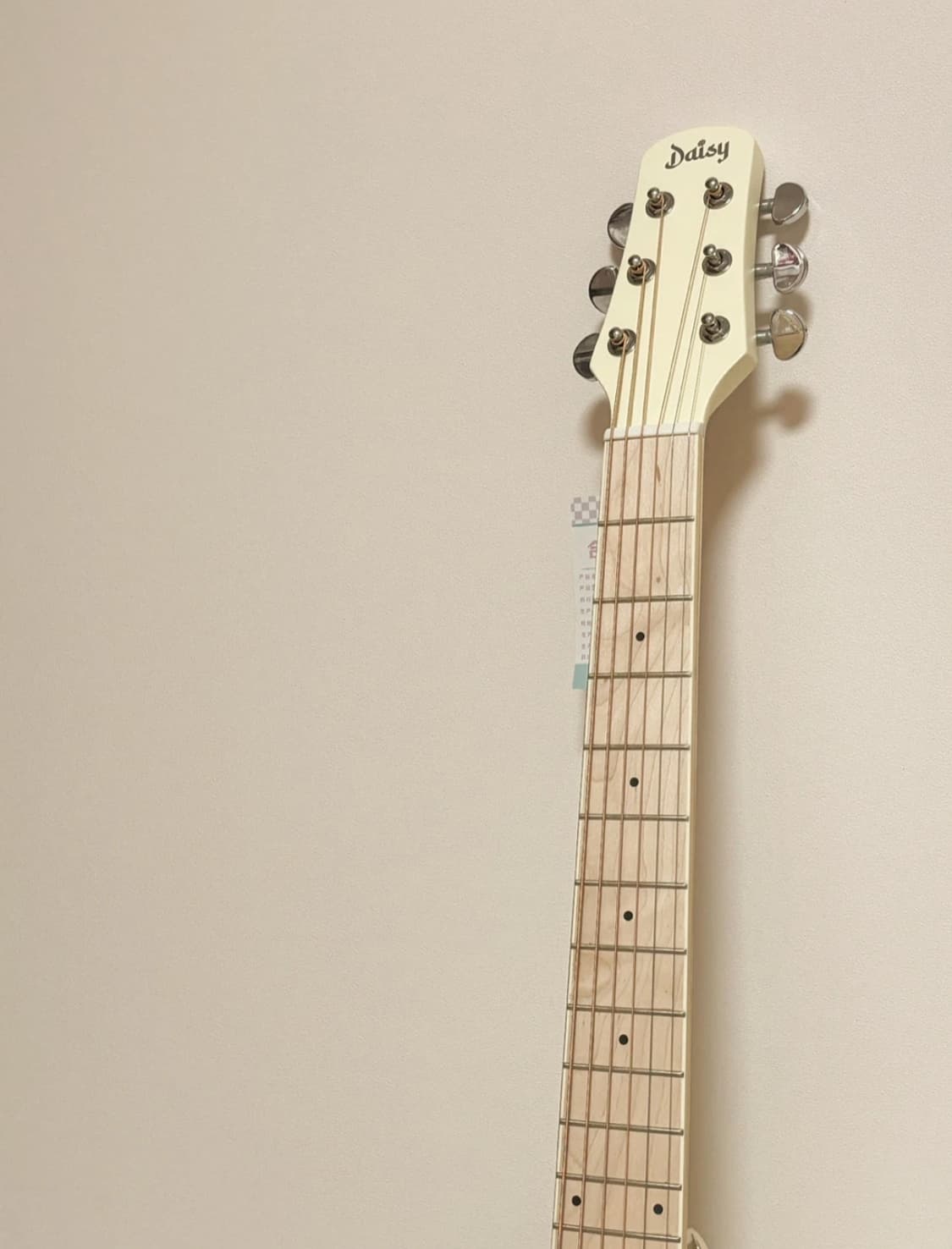 Daisy 데이지 기타 정품 아이보리 모리걸 빈티지 플라워 꽃 41인치 상품이미지2