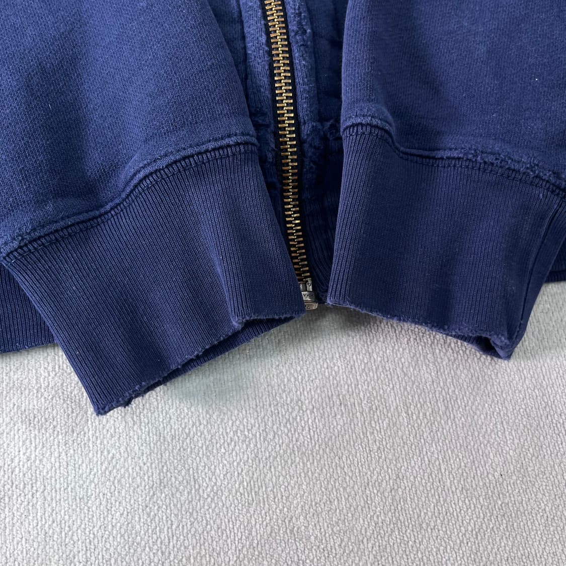 95 폴로랄프로렌 와플 블루 후드집업 상품이미지7