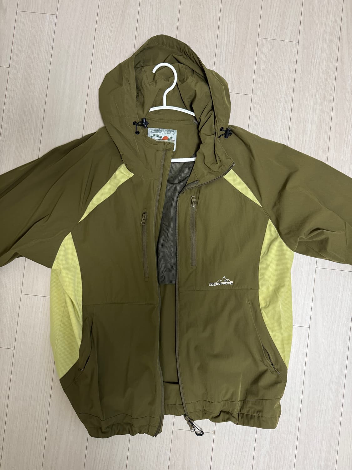 오션퍼시픽 남녀공용 스트링 윈드브레이커 WOPC6SAJPZ22 상품이미지1