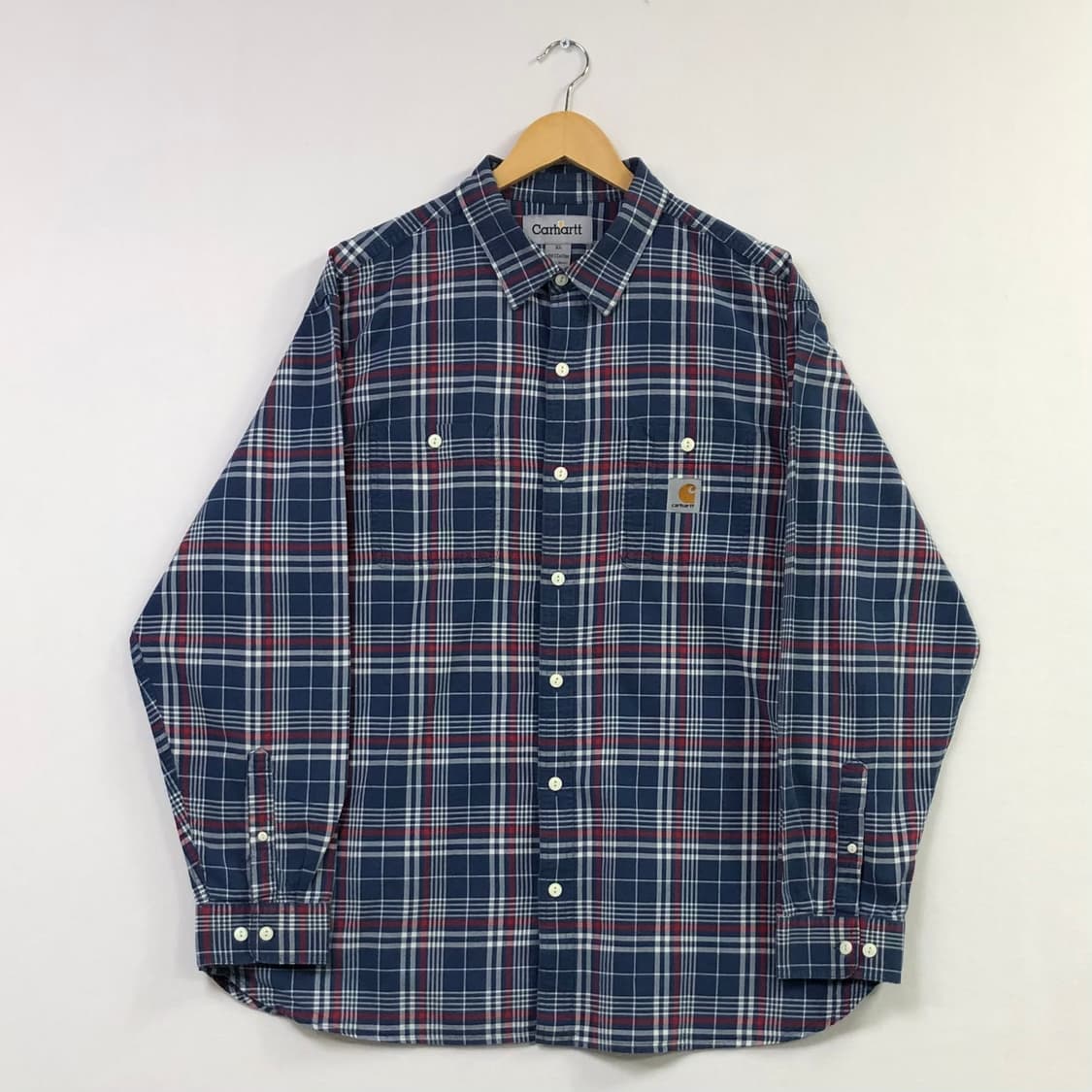 Xxl 칼하트 체크 워크 셔츠 상품이미지2